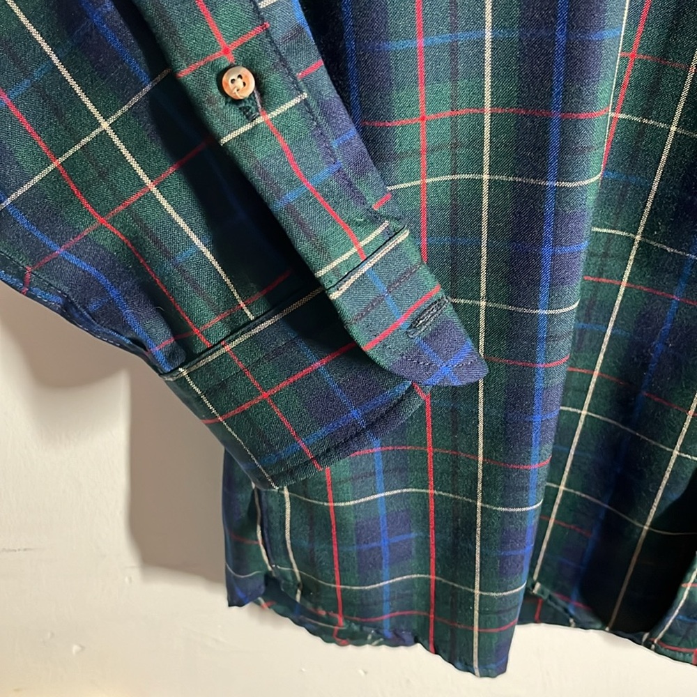 Pendleton Sir Pendleton Button Down Sz Large Wool… - image 5